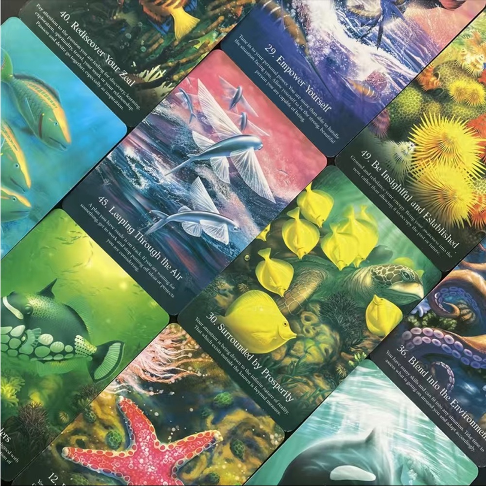 Whispers is the Ocean Oracle Tarot card deck - Picture 6 of 13